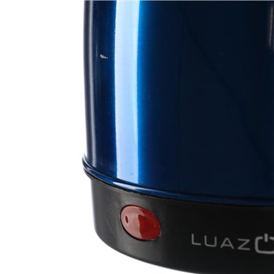 УЦЕНКА Чайник электрический Luazon LSK-1804, металл, 1.8 л, 1500 Вт, синий