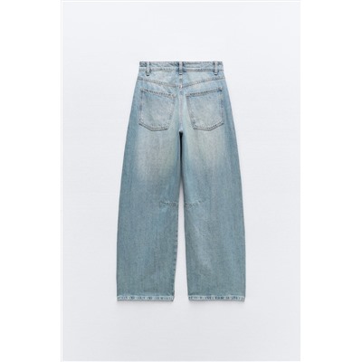 JEANS TRF  BAGGY BALLOON TIRO MEDIO