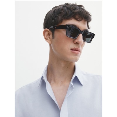 Camisa oxford algodón soft wash regular fit
