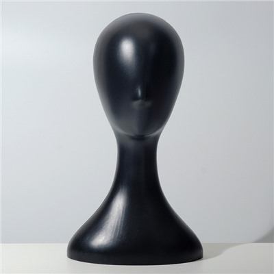 Бюст для украшений QF «Анфас», 28×28×40 см, чёрный