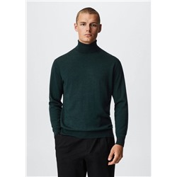 Jersey lana cuello alto -  Hombre | MANGO OUTLET España