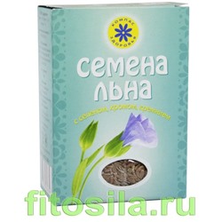 Льна семена с селеном, хромом, кремнием, 200 г, марка "Компас Здоровья"