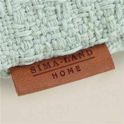 Чехол на подушку SL Home TASSEL 45х45 см, цв. оливковый