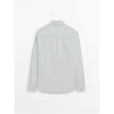 Camisa popelín regular fit
