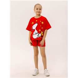 Детский костюм "Комиксы" арт. дк287кр / Красный