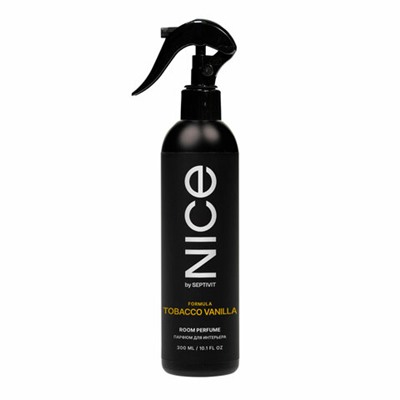 Освежитель воздуха, парфюм для дома и офиса 300 мл, NICE by SEPTIVIT "Tobacco&Vanilla", 400