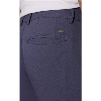 Брюки лен F111-0855 deep grey