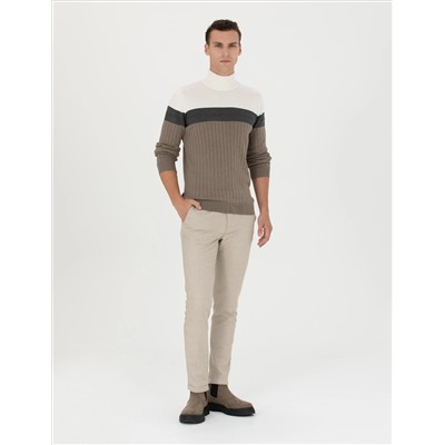 Vizon Melanj Slim Fit Fishman Kintwear Свитер воротника