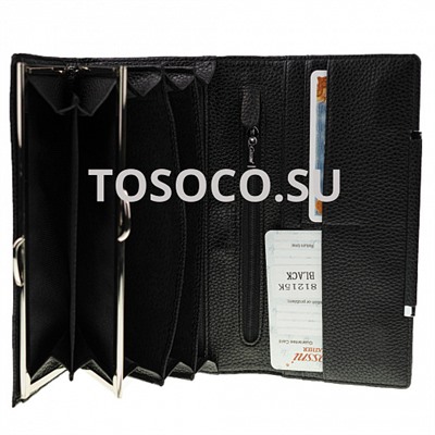 81215k black кошелек Cossni натуральная кожа и экокожа 9х19х2