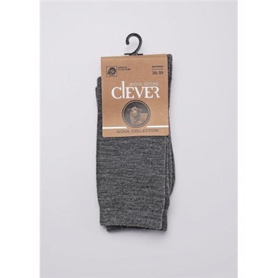 CLEVER Носки жен. шерсть меринос BM760т