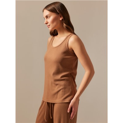 Майка женская домашняя SL HOME р. XL, кофейный