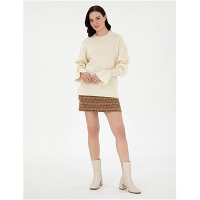 Ekru Regula Fit Sweater
