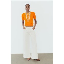 JEANS Z1975 PALAZZO TIRO ALTO