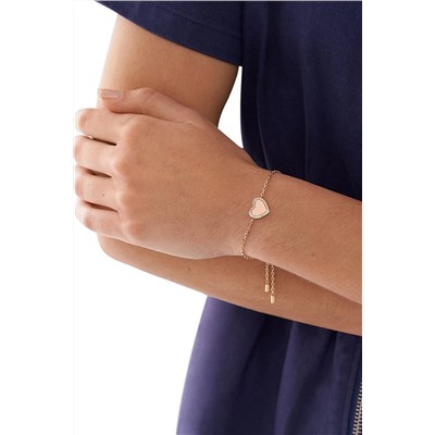 Pulsera Elliott - Rosa dorado y blanco