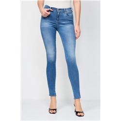 Vaquero skinny fit de tiro alto Stella - Azul claro