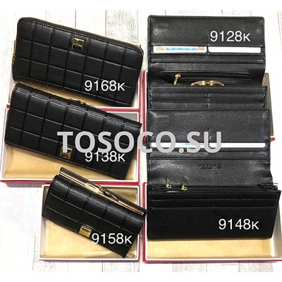 Black кошелек Cossni  экокожа