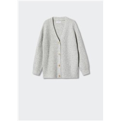 Cárdigan punto canalé -  Niña | MANGO OUTLET España