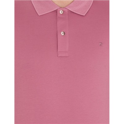 Pink Slim Fit Polo Yaka Mercerized T -For