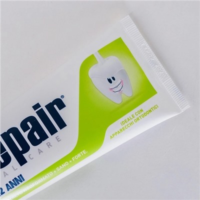 Зубная паста Biorepair Junior со вкусом мяты (от 6 до 12 лет), 75 мл
