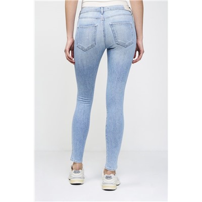 Vaquero skinny fit de tiro alto Stella - Azul claro