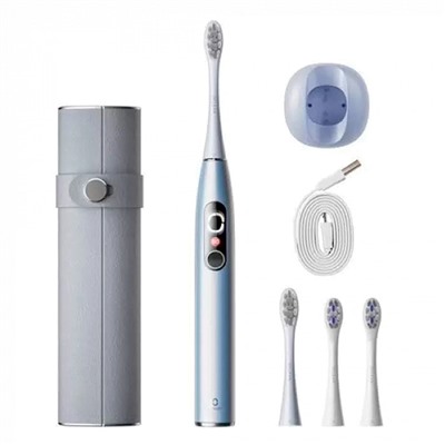 Электрическая зубная щетка Oclean X Pro Digital Set серебряный