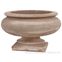 Кашпо терракота Nobilis Marco "Mterra French Vase", D37хH23 см