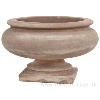 Кашпо терракота Nobilis Marco "Mterra French Vase", D37хH23 см