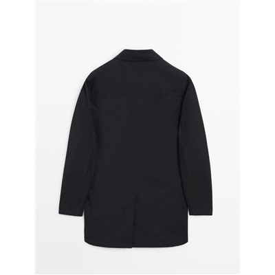 Chaqueta trench water repellent