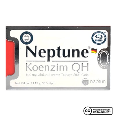 Коэнзим Neptune QH 100 мг 30 капсул