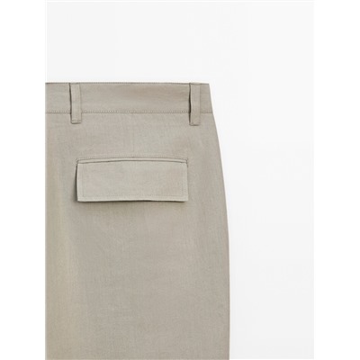 Pantalón lino relaxed fit - Limited Edition
