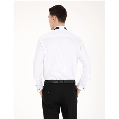 Рубашка для смокинга с белым Slim Fit