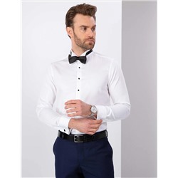 Рубашка для смокинга с белым Slim Fit