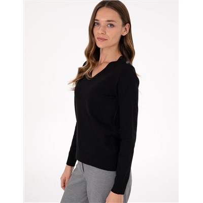 Черный бывший Slim Fit Basic Kazakh