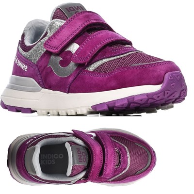 Кроссовки Indigo kids 90-605 C сир Н/К