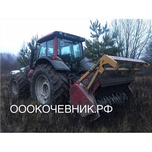 Услуги/Аренда Мульчера. Комплексная расчистка с/х полей. Валка леса. Мульчер бульдозер ООО «Кочевник
