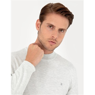 Крем melanj Slim Fit Half Fisherman воротник базовый трикотажный свитер