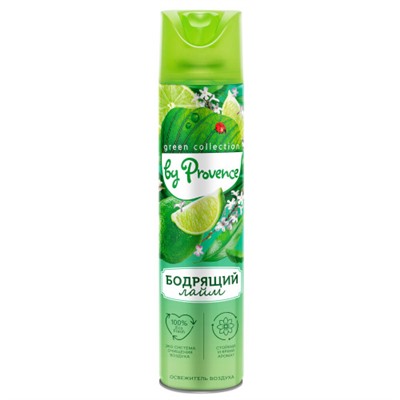 Освежитель воздуха Green Collection by Provence Бодрящий лайм, 300 мл