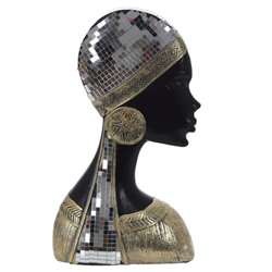 Фигурка декоративная "Африканка", L13,5 W5,5 H25 см