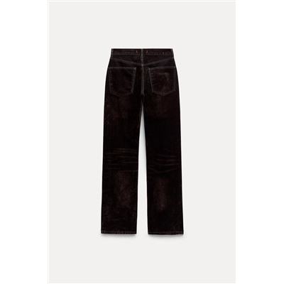 JEANS ZW COLLECTION RELAXED TIRO MEDIO TERCIOPELO