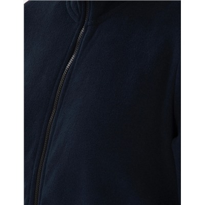 Navy Blue Comfort Fit Polar Cardigan