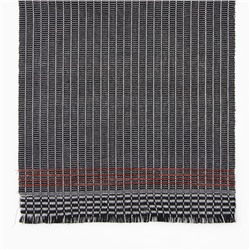 Дорожка на стол Этель, серая, 33×182 см, 100% хлопок