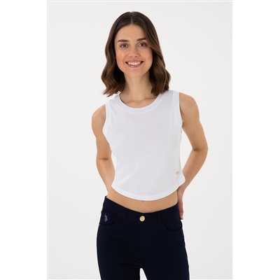 Женщина White Basic T -Fish Surprise Discount в корзине