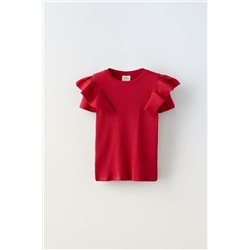 CAMISETA RIB VOLANTES