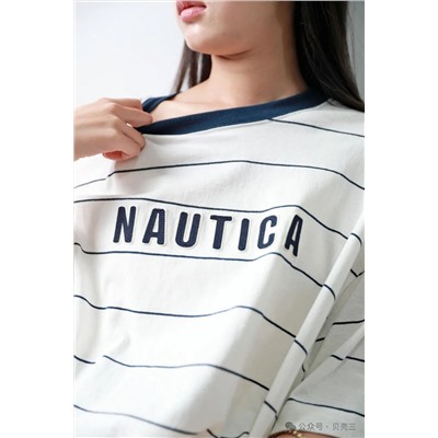 ⭐️NAUTIC*A Хлопковые футболки в полоску