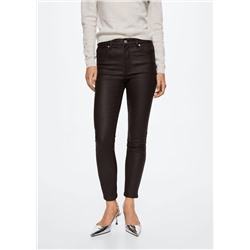 Jeans skinny encerados -  Mujer | MANGO OUTLET España