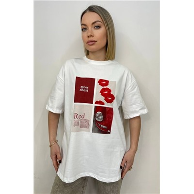 Футболка OVER SIZE (плотный хлопок)