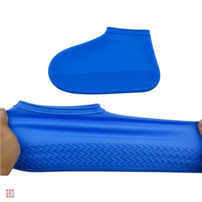 Ультра-эластичные силиконовые бахилы от дождя Waterproof silicone shoe cover