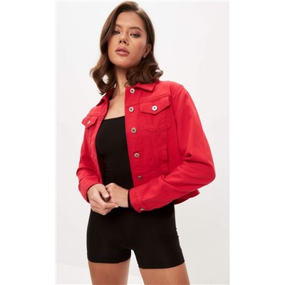 Куртка джинс P312-1221 red