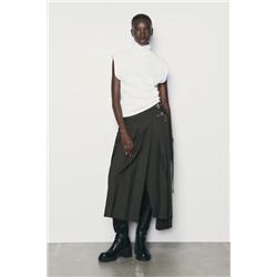 RIBBED COTTON T-SHIRT