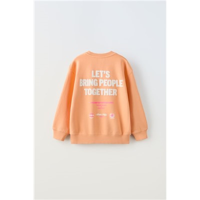 SUDADERA TEXTO RELIEVE